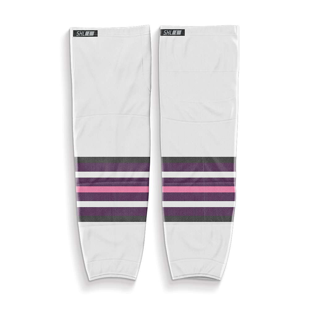 Junior Flow: White Socks