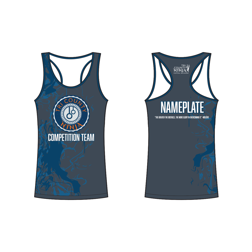 Tri County Ninja: Performance Racerback - Image 3