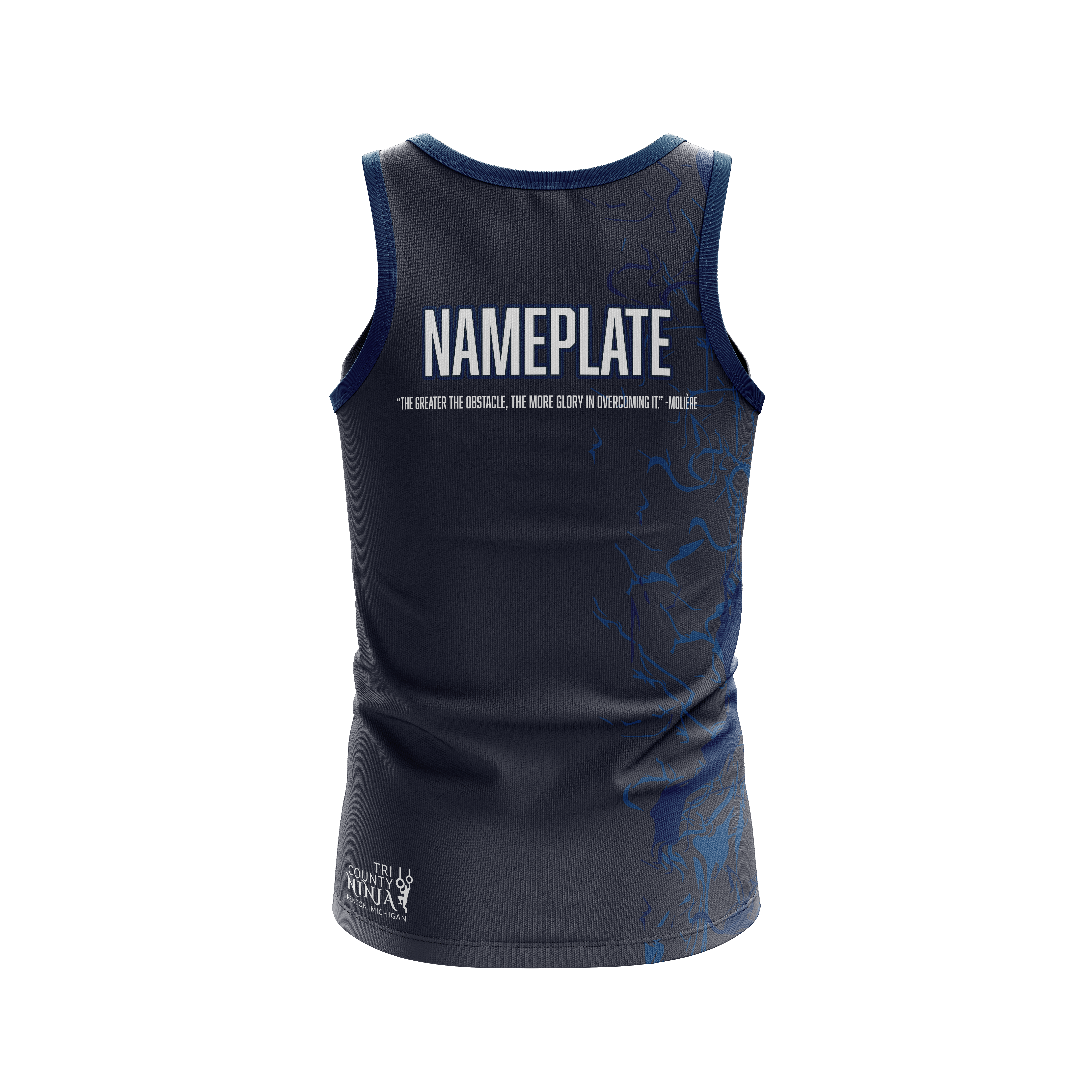 Tri County Ninja: Performance Tank Top - Image 2