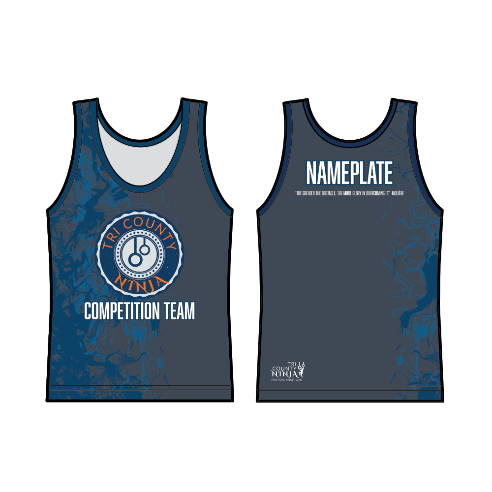 Tri County Ninja: Performance Tank Top - Image 3