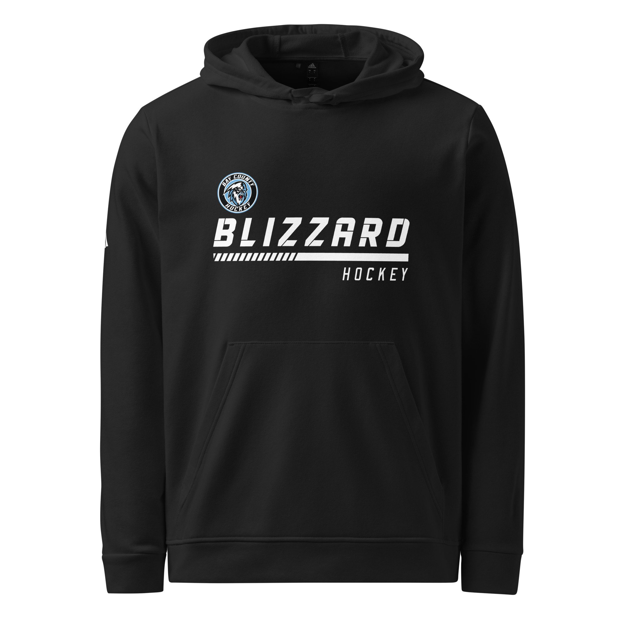 Adidas Fleece: Bay County Hockey - Wordmark Logo