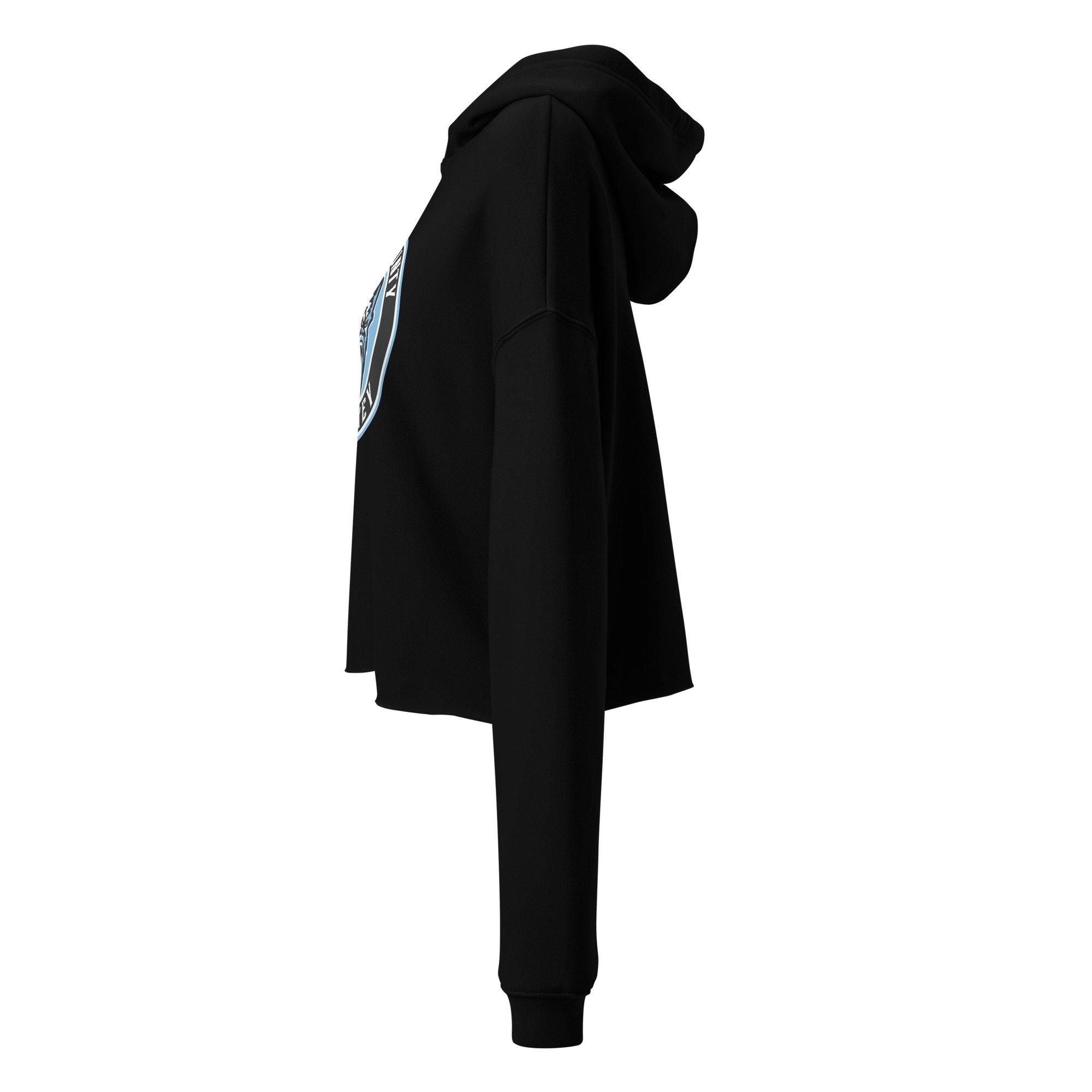 Bay County Hockey: Crop Hoodie - Circle Logo - Image 2