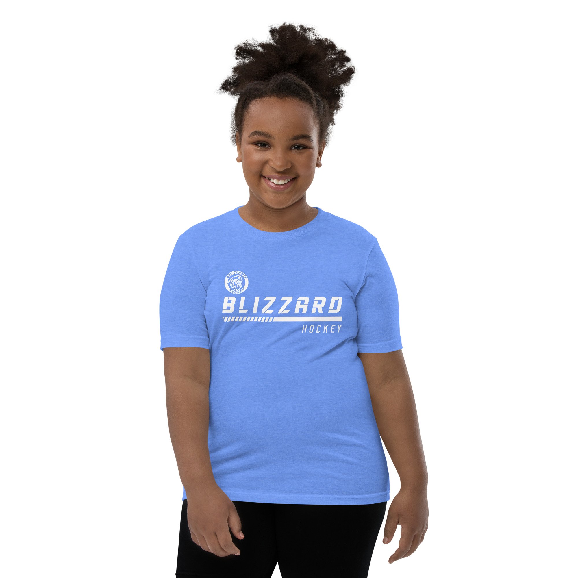 Bay County Hockey: Youth Short Sleeve - Wordmark - Image 4