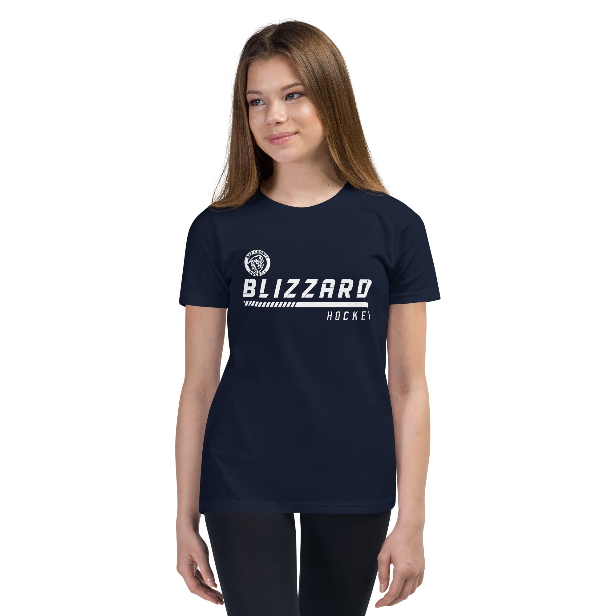 Bay County Hockey: Youth Short Sleeve - Wordmark - Image 5