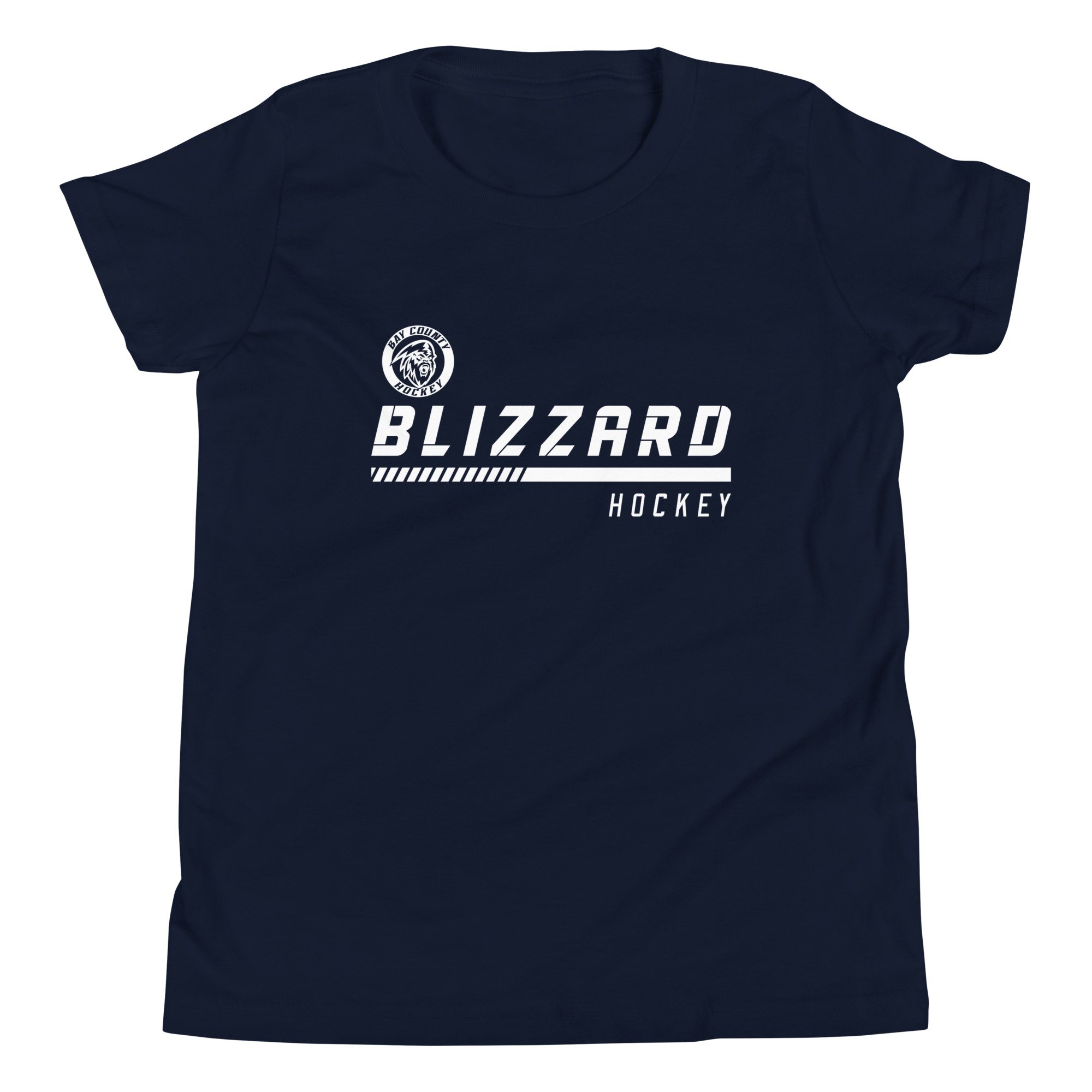 Bay County Hockey: Youth Short Sleeve - Wordmark - Image 6