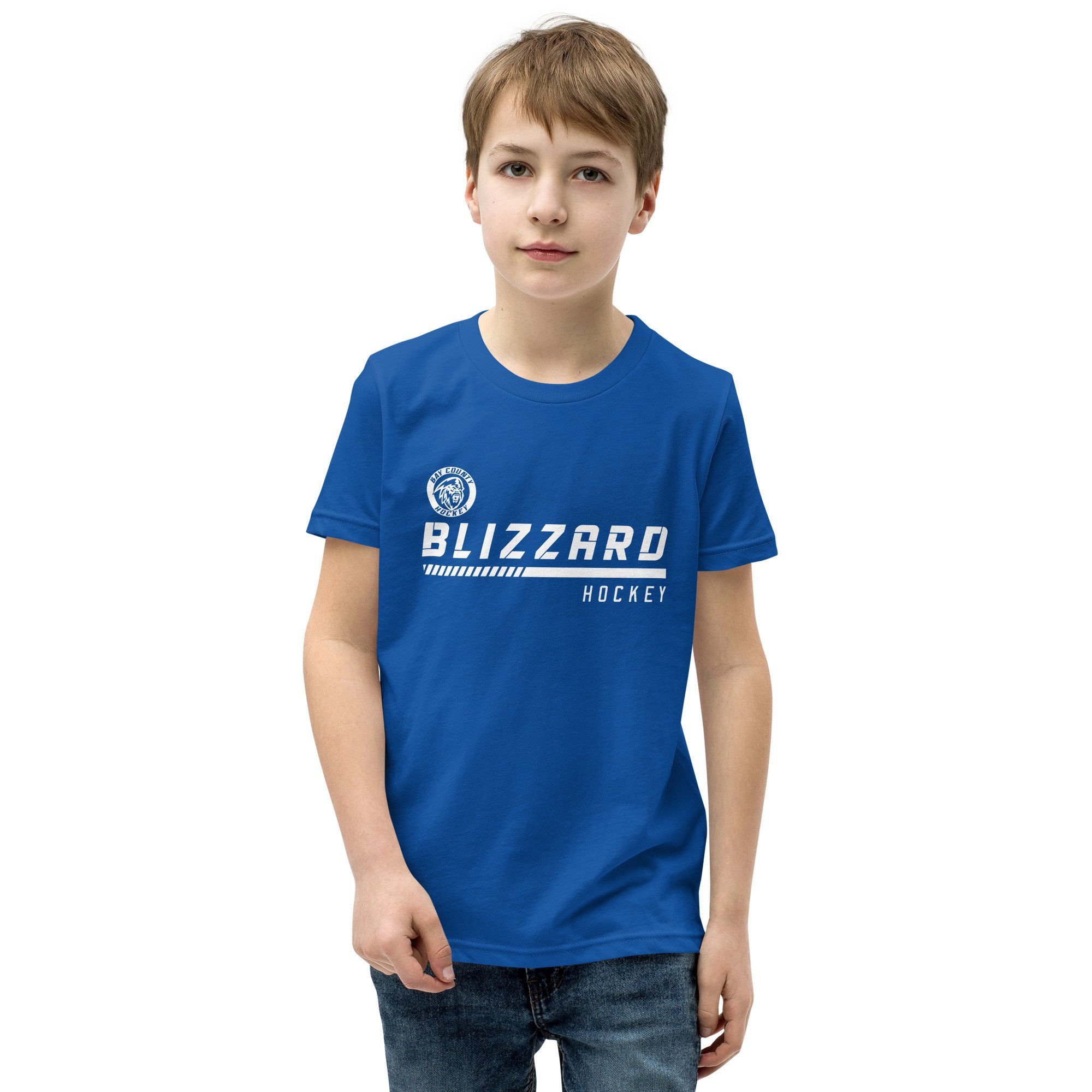 Bay County Hockey: Youth Short Sleeve - Wordmark - Image 3