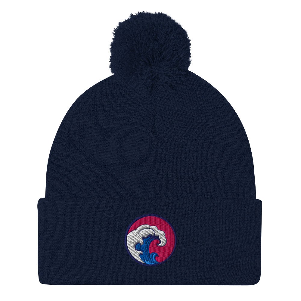 Tidewater Women's Hockey Club: Pom-Pom Beanie
