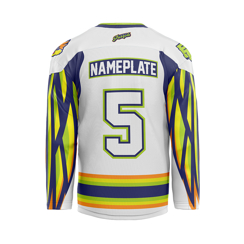Pucking Parrots: White Jersey - Image 2