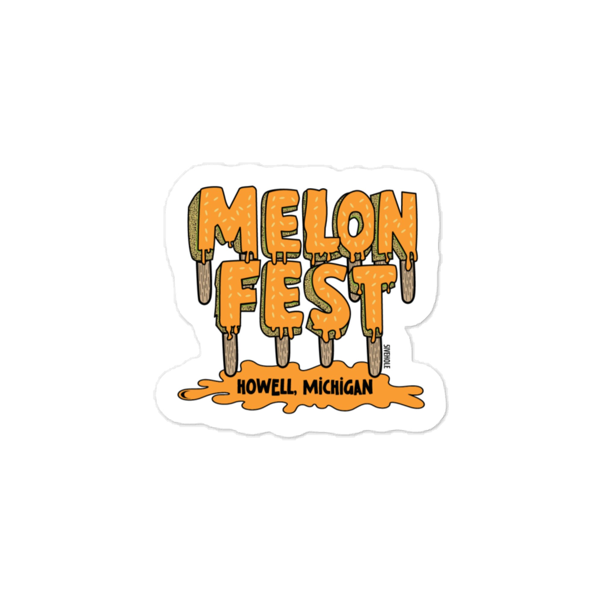 MelonFest Vinyl Sticker