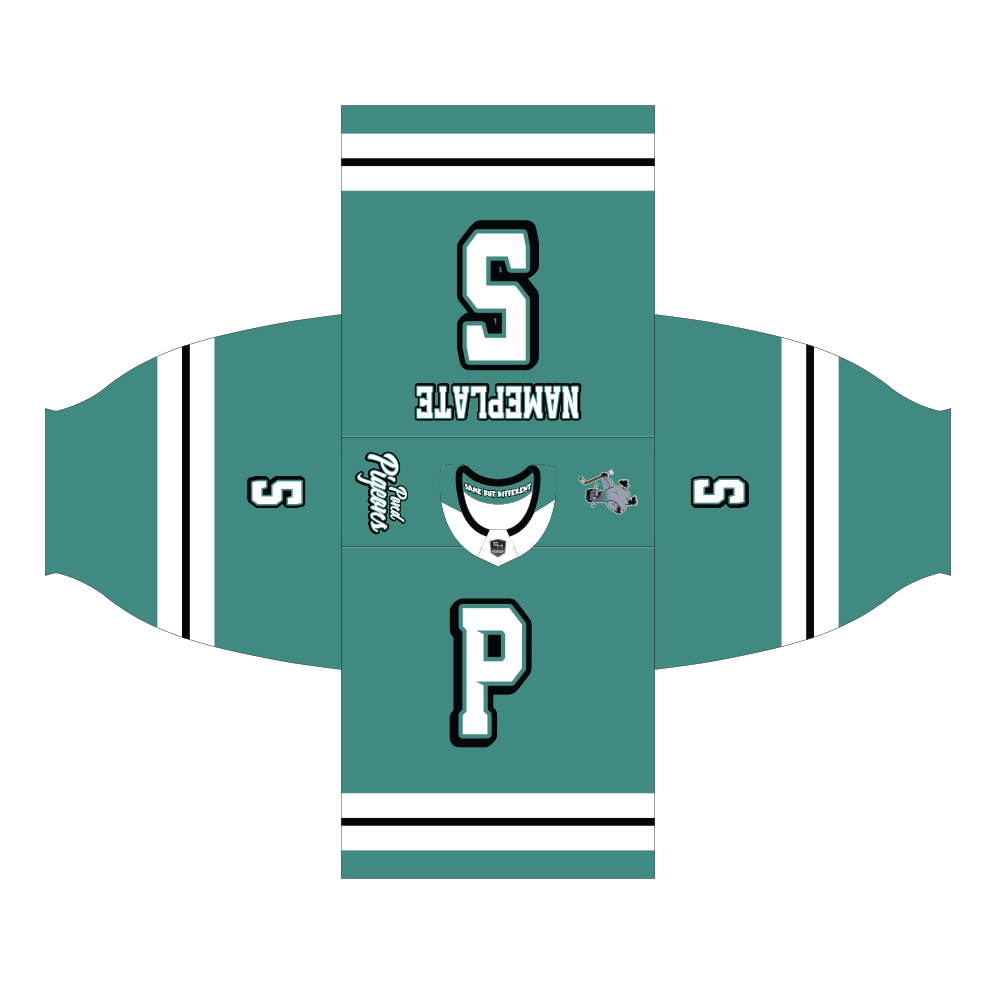 Pond Pigeons: Teal - Image 3