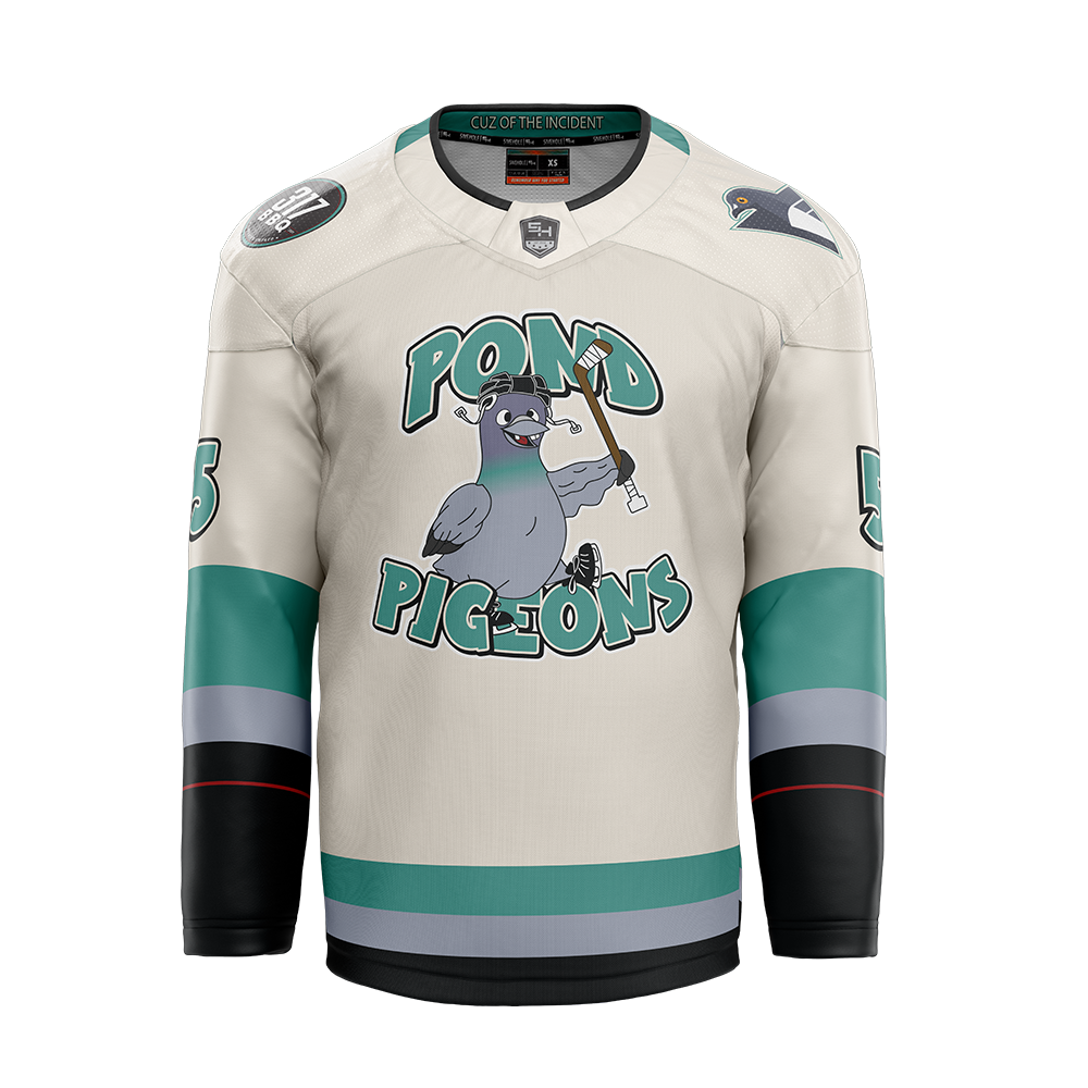 Pond Pigeons: Cream