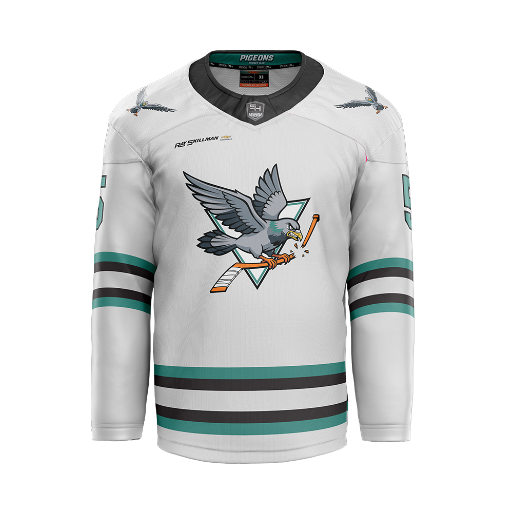 Pond Pigeons: White